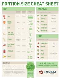 free printable portion size guide about one third of