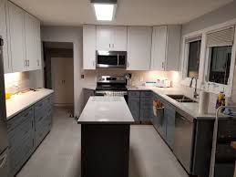We have a library of videos and instruction sheets to help you make any necessary adjustments. Kraftmaid Lagoon And Dove White Kitchen Transitional Kitchen Other By Home Depot Dartmouth Crossing Kitchen Design Team Houzz