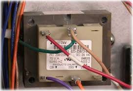 Hvac control transformer wiring looking at the diagram in figure 1 the low voltage transformer power supply is in the indoor furnace control panel and it passes power to the thermostat through the r wire. Transformers And Va Ratings York Central Tech Talk