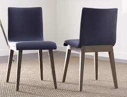 Tommy Hilfiger Mankato Dining Chair With Tapered Light Oak Legs In Blue Linen Set Of 2 Dining Chairs Chair Luxury Home Furniture