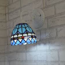 Bedside Small Wall Mounted Lamps Bedroom Blue Orange Decorative Art Deco Bathroom Shower Light Fixtures Indoor