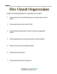 Learn vocabulary, terms and more with flashcards, games and other study tools. Great Depression Worksheets Reviewed By Teachers
