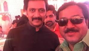 Mumbai : Actress Parizaad Zorabian Spotted with her husband Boman Irani at  Pravin V Shetty's grand wedding reception of his son Vinit Shetty at  Santacruz's Grand Hyatt hotel ,Pictures here