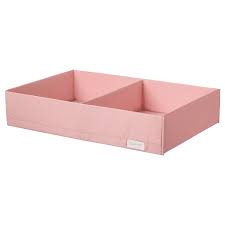 Stuk Caja Con Compartimentos Rosa 34x51x10 Cm En 2020 Organizacion Del Armario Cajas Ikea