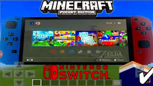 ¡compra tus juegos de nintendo switch mas baratos! Increible Nintendo Switch Funcional En Minecraft Pocket Edition No Mods Youtube