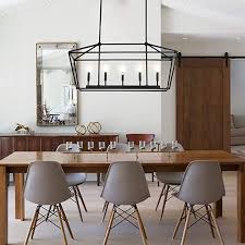 Amazon Com Untrammelife 5 Light Linear Pendant Light Fixture Kitchen Island Lighting Openwo Kitchen Island Lighting Linear Chandelier Pendant Light Fixtures