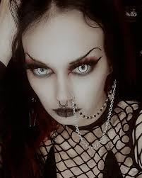 Viking and vampire-inspired fashion and makeup