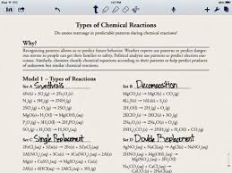 Download or read online ebook pogil classification of matter answer key in pdf format from the best free book database. Recognizing Types Of Chemical Reactions Homework