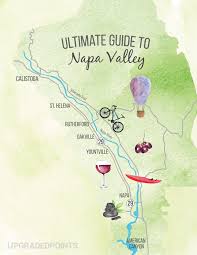 The Ultimate Guide To Enjoying Napa Valley California Map