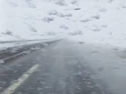 برف و کولاک شدید در سه‌راهی هشترود