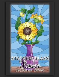 Discover all our printable coloring pages for adults, to print or download for free ! Flowers Instant Download Stained Glass Tulips 1 Adult Coloring Book Page Drawing Illustration Art Collectibles Minyamarket Com