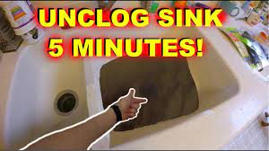 If you are using a double bowl kitchen sink, seal one side of the sink with some padding and full the other bowl for unclogging. How To Unclog Kitchen Sink Drain In 5 Minutes Easy Jonny Diy Youtube