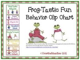 Frog Tastic Behavior Clip Chart My Teacherspayteachers