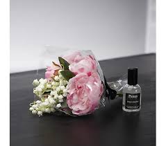 If you're looking to spruce up the style in your home, fake plants are a great place to start. Peony Peony Lily Of The Valley Faux Flower With 50ml Spray Qvc Uk