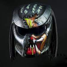 The Predator Helmet Monster 3d Paint Dot Ece Certified Predator Helmet Helmet Motorcycle Helmets
