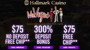 Hallmark Casino Mr Vegas Special Deal Casino Bonus Codes 365