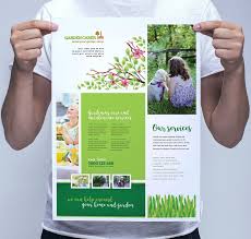 Garden Service Templates Pack Garden Services Poster Template Brochure