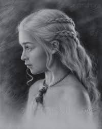 Black And White Profile Pictures Drawing Black And White Drawing Profile Emilia Clarke 201 By Drawing Portraits Portrait Black And White Drawing Portrait Drawing