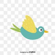 Lovely Bird With Yellow Wings Green Tail Big Eyes Flying Big Eyes Bird Pen Bird