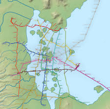 Mexico city's metro has been plagued by problems. Mexico City S Metro System Overlaid On Lake Texcoco Mexicocity