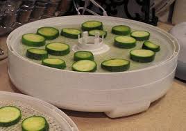 Twenty pounds of zucchini (a few days haul wash and with a gentle brush scrub any dirt off the skin. Dehydrating Vegetables