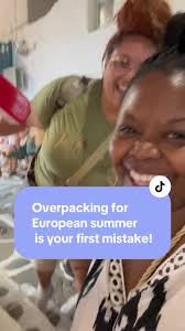 Overpacking Mistakes for European Summer Travel