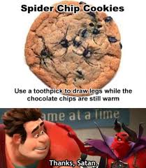 Thanks Satan Pranks Funny Pictures Spider Cookies