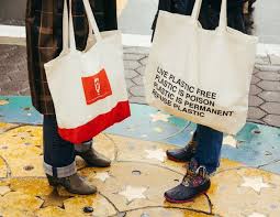 I have my eye on a sea turtle, with the sentiment 'keep the seas plastic free.' What To Do With All Those Tote Bags The New York Times