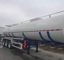 40cuber Liquid Fuel Tank Aluminum Alloy Oil Tanker Semi Trailer for Sale
