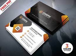 In other words, when you hand over your business card to them, you want to make sure you wow them with. Psd Modern Corporate Business Card Templates Psdfreebies Com