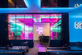 Can Design Dial Up The Energy Level Of A Workout Vive Active Is Running Gym Design Interior Commercial Gym Design Gym Interior