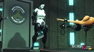 Sci-Fi sex machine. A super sexy brunette gets fucked by humanoid robot  shemale - XNXX.COM