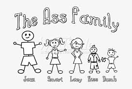 Download The Ass Family Family Stick Figures Transparent Transparent Png 675x675 Free Download On Nicepng