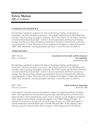 Letter Project Coordinator Resume Sample And Format Letter Sample Lettersampl Xyz Resume Resume Examples Meeting Manager