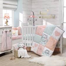 Whether you're shopping for a master bedroom or guest bedroom, the owl motif can be used to continue the theme. Amazon Com Lambs Ivy Sweet Owl Dreams Pink Heart Nursery 6 Piece Baby Crib Bedding Set Baby