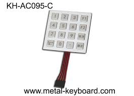 A matrix keypad is the kind of keypad you see on microwave ovens, gas pumps, and calculators. Access Control System Stainless Steel Keypad 4x4 Matrix Vandal Proof Keypad