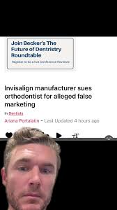 Invisalgn manufacturing company is suing an orthodontist for 20 million  dollars! Big changes in the aligner game could be