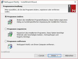 Sie können den installshield wizard noch fortsetzen, wenn sie sich weigern, die löschung zu bestätigen. 2