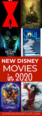 The last of 2020's new disney movies, raya and the last dragon was first announced at d23 2019. New Disney Movies Coming Out In 2020 Everyday Shortcuts