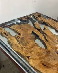 Olive Wood And Resin Tasarim Epoksi Urunler