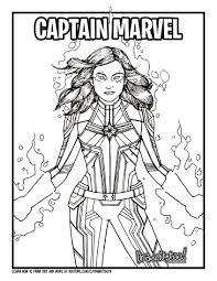 Each printable highlights a word that starts. Coloring Page Funko Pop Marvel Captain Marvel 1 Coloring Library