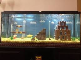 Super Mario Fish Tank Clever Wish List Lego Super Mario Diy Aquarium Cool Fish