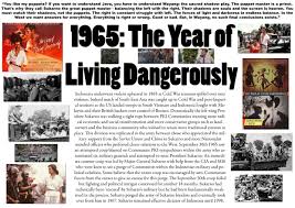 The Year of Living Dangerously - Indonesia – 1965