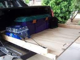 Home Made Truck Slide It Rolls Very Smoothly And Is Exactly As I Hoped Next Will Be To Seal It Or Paint It And I Am Truck Bed Truck Bed