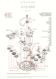 Technical Drawing Of Movements Post Here Technical Drawing Watch Drawing Clock Art
