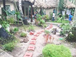Today, we present 12 ideas to help you to create a lovely garden in front of your home. Joint Thai Indian Garden Design For Boutique Resort In The Andaman Nicobar Islands Thai Garden Design