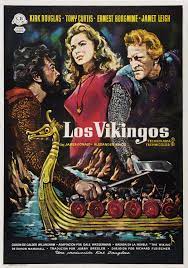 The Vikings 1958 Kirk Douglas The Artist Movie Tony Curtis