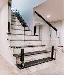 Glass Railing Staircase Design Interior Railings Stairs Design