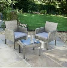 Bring your vision of the perfect outdoor entertaining space to life with the lineup of patio furniture deals at bj's wholesale club. Sorrento 3pc Rattan Wicker Outdoor Armchair Garden Furniture Patio Set Fast In 2021 Cheap Patio Sets Outdoor Furniture Sets Bistro Set