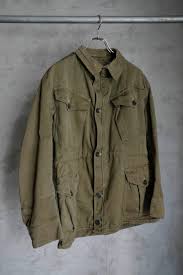 militaria: イギリス軍、白いステッチの走るコンバットスモック